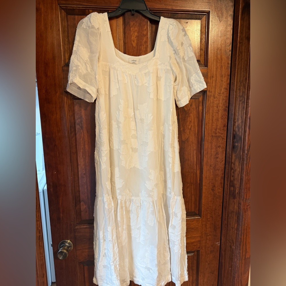 Wilfred White Floral Dress